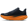 HOKA Clifton 9 Black Orange Unisex Sneakers