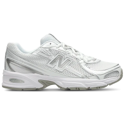 New Balance 740 White Silver Metallic Unisex Sneakers