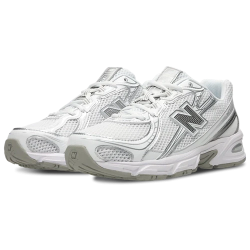 New Balance 740 White Silver Metallic Unisex Sneakers