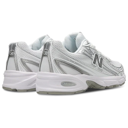 New Balance 740 White Silver Metallic Unisex Sneakers