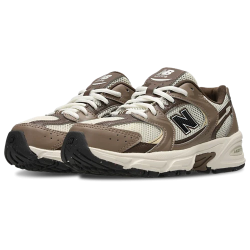 New Balance 530 Brown White Unisex Sneakers