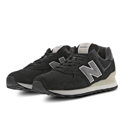 New Balance 574 Black Grey Unisex Sneakers