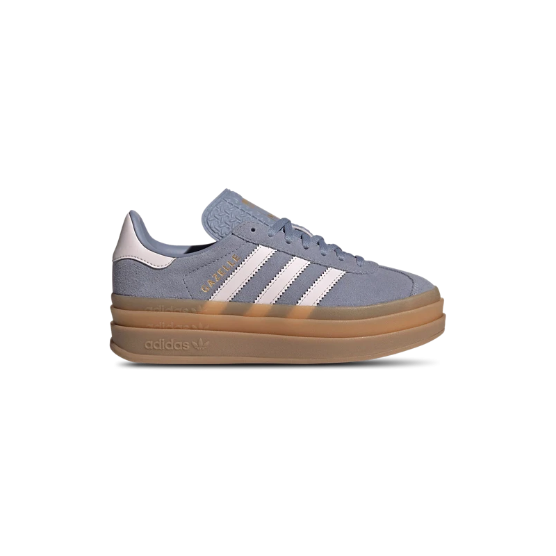 Adidas Gazelle Bold Grey White Unisex Sneakers
