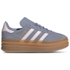 Adidas Gazelle Bold Grey White Unisex Sneakers