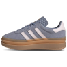 Adidas Gazelle Bold Grey White Unisex Sneakers