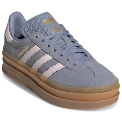 Adidas Gazelle Bold Grey White Unisex Sneakers