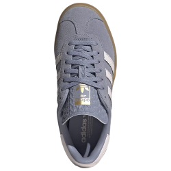 Adidas Gazelle Bold Grey White Unisex Sneakers