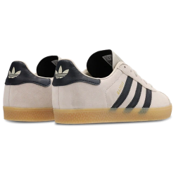Adidas Gazelle White Black Unisex Sneakers