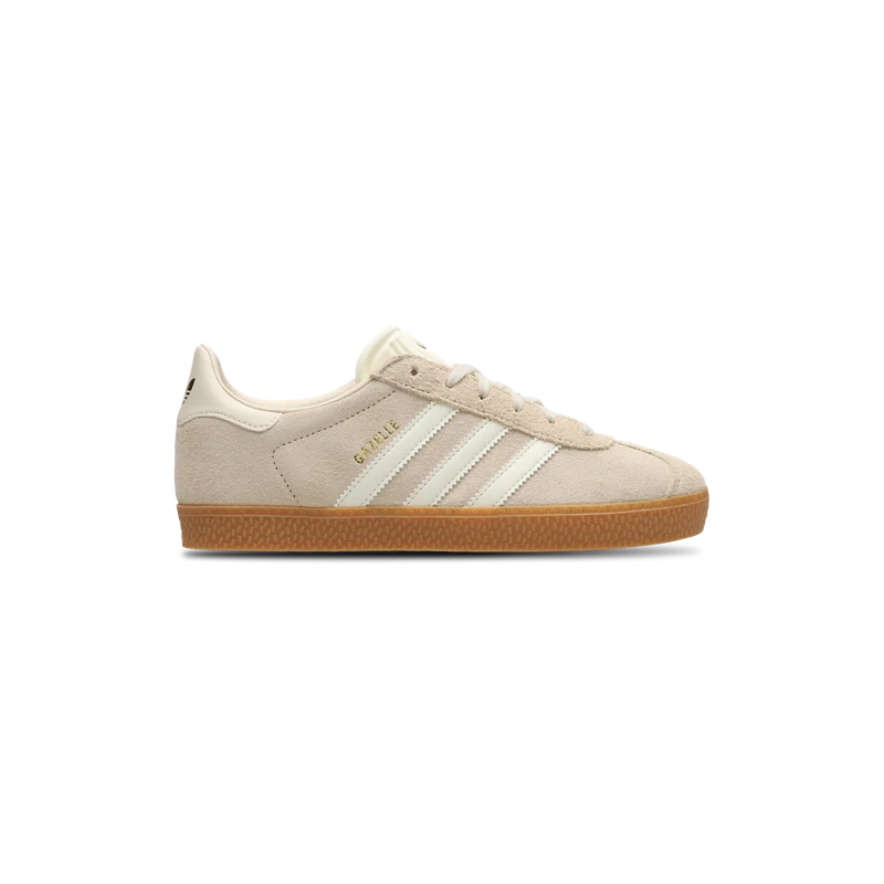 Adidas Gazelle White Beige Unisex Sneakers