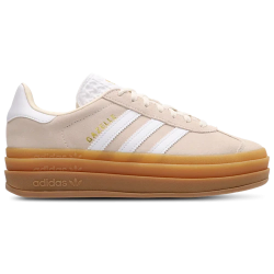 Adidas Gazelle Bold White Gold Unisex Sneakers