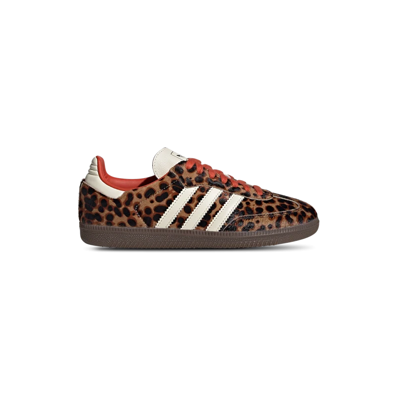 Adidas Originals Samba OG Red Leopard Unisex Sneakers