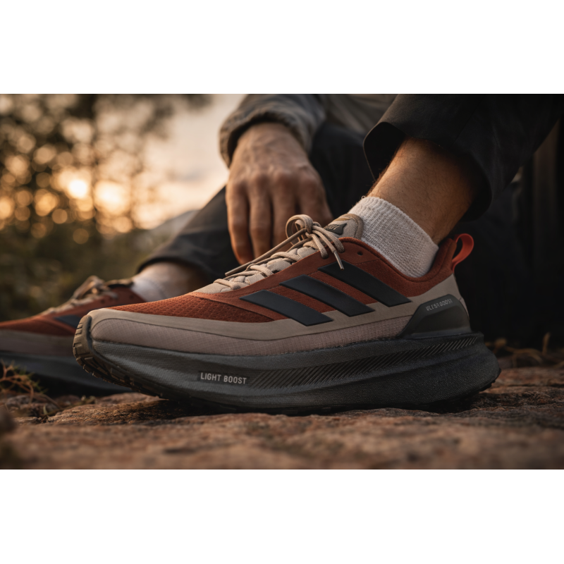 Adidas Ultraboost 5 Shadow Red Black Carbon Unisex Sneakers