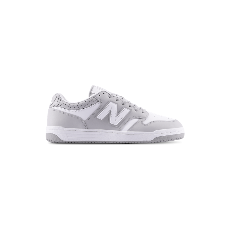 New Balance 480 Grey White Unisex Sneakers