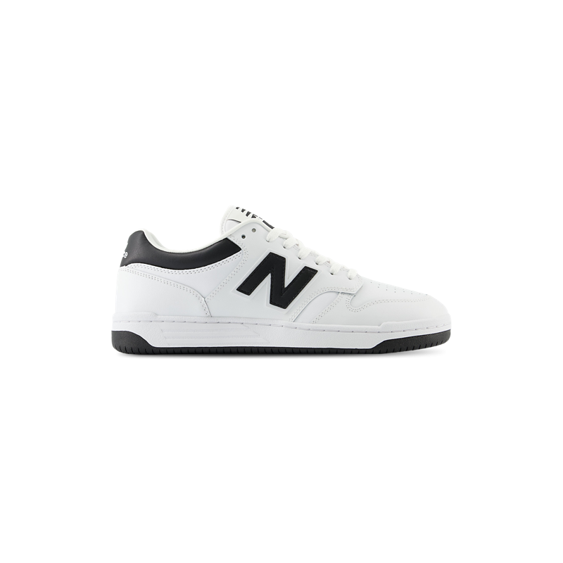 New Balance 480 White Black Unisex Sneakers