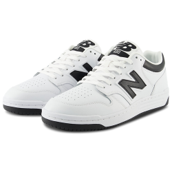 New Balance 480 White Black Unisex Sneakers