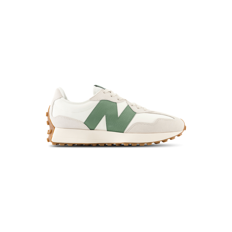 New Balance 327 Beige Green Unisex Sneakers