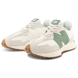 New Balance 327 Beige Green Unisex Sneakers