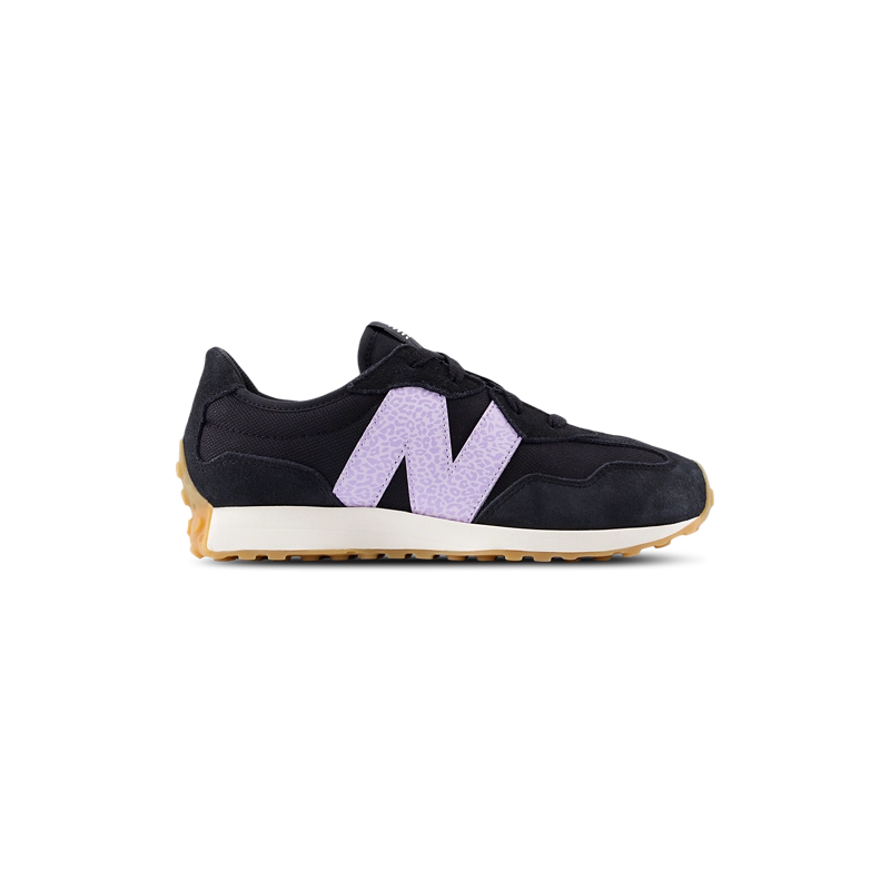 New Balance 327 Bright Lavender Black Unisex Sneakers