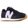 New Balance 327 Bright Lavender Black Unisex Sneakers