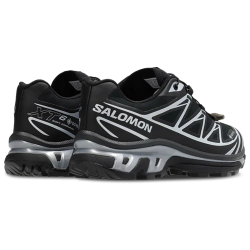 Salomon XT-6 Black Silver Sneakers