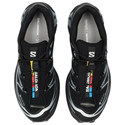Salomon XT-6 Black Silver Sneakers