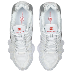 Nike Shox TL White Metallic Silver Unisex Sneakers