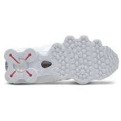 Nike Shox TL White Metallic Silver Unisex Sneakers