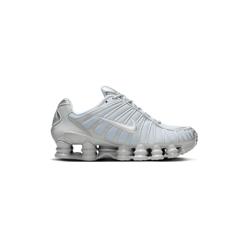 Nike Shox TL Pure Platinum Metallic Silver Unisex Sneakers