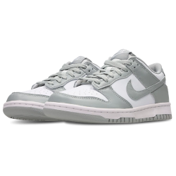 Nike Dunk Low White Lt Smoke Grey Unisex Sneakers