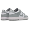 Nike Dunk Low White Lt Smoke Grey Unisex Sneakers