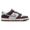 Nike Dunk Low White Burgundy Ash Unisex Sneakers