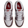 Nike Dunk Low White Burgundy Ash Unisex Sneakers