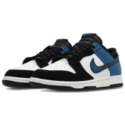 Nike Dunk Low Summit White Industrial Blue Unisex Sneakers