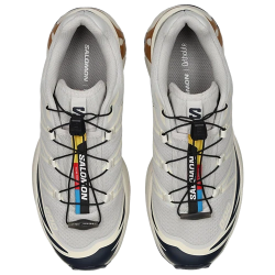 Salomon XT-6 Rock Dark White Unisex Sneakers