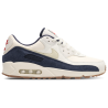 Nike Air Max 90 Pale Ivory Lt Khaki Thunder Blue Unisex Sneakers