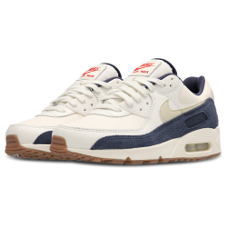 Nike Air Max 90 Pale Ivory Lt Khaki Thunder Blue Unisex Sneakers
