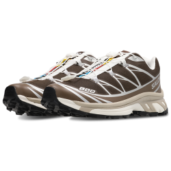 Salomon XT-6 Earth Brown Walnut Unisex Sneakers