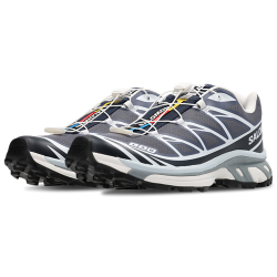 Salomon XT-6 Grisaille Blue Nights Unisex Sneakers