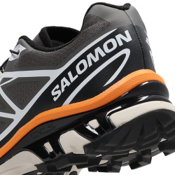 Salomon XT-6 Pewter Black Turmeric Unisex Sneakers