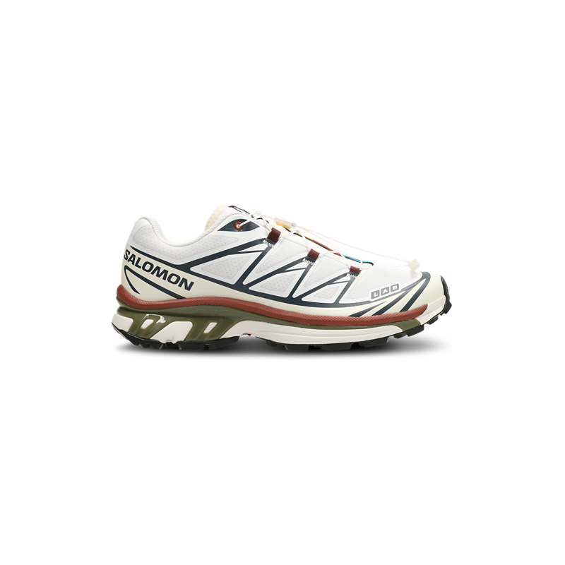 Salomon XT-6 White Dark Slate Unisex Sneakers