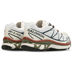 Salomon XT-6 White Dark Slate Unisex Sneakers