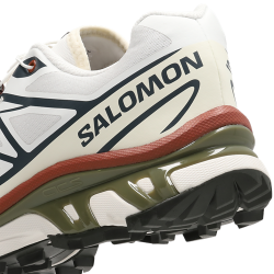 Salomon XT-6 White Dark Slate Unisex Sneakers