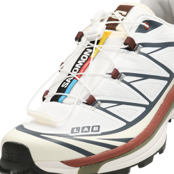 Salomon XT-6 White Dark Slate Unisex Sneakers