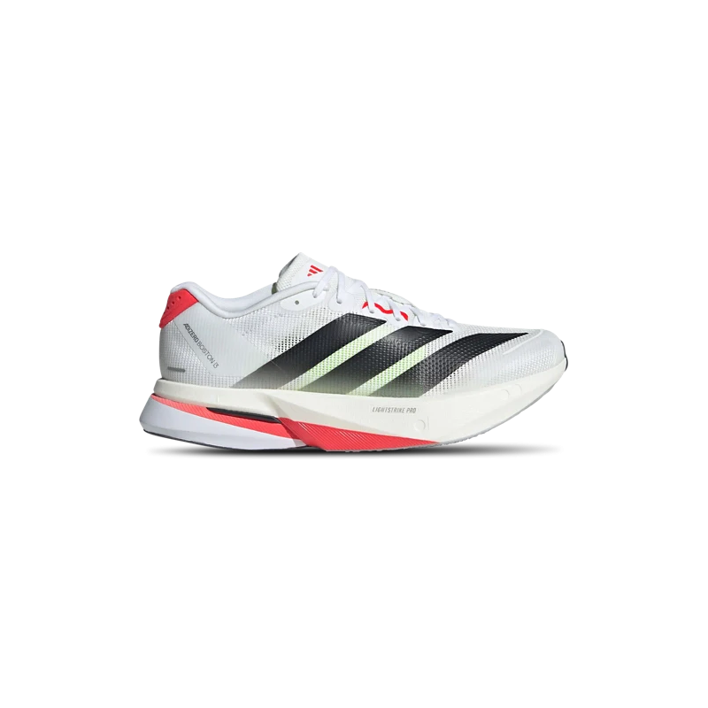 Adidas Adizero Boston 13 Black White Unisex Sneakers