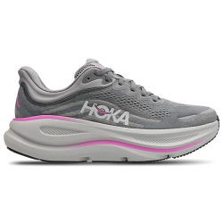 HOKA Bondi 9 Grey Pink Unisex Sneakers