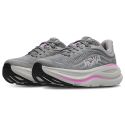 HOKA Bondi 9 Grey Pink Unisex Sneakers