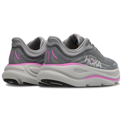 HOKA Bondi 9 Grey Pink Unisex Sneakers