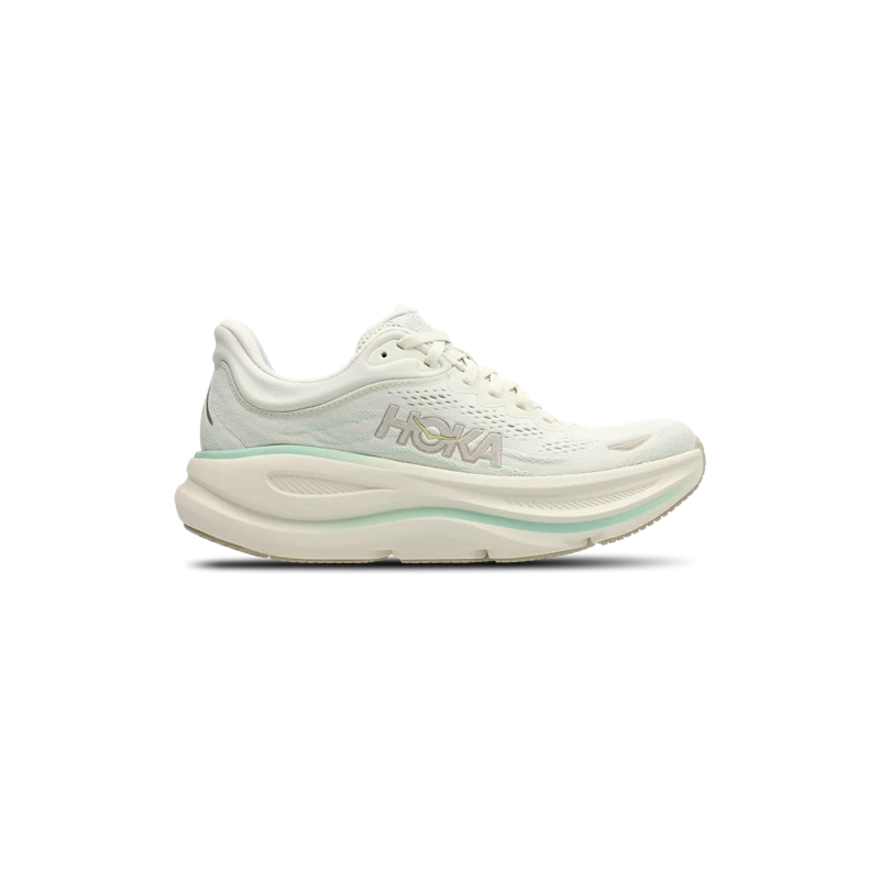 HOKA Bondi 9 White Salt Unisex Sneakers