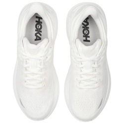HOKA Bondi 9 White Unisex Sneakers