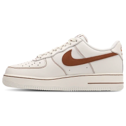 Nike Air Force 1 ’07 White Brown Unisex Sneakers